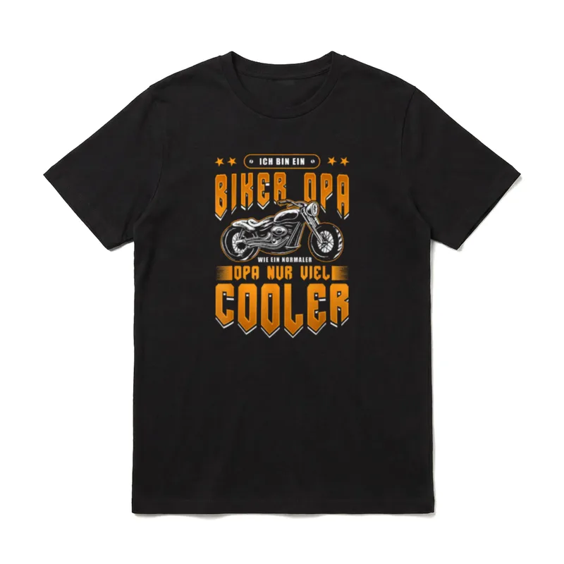 Lustig Motorrad Ich bin T-Shirt – Klassisches T-Shirt in Schwarz