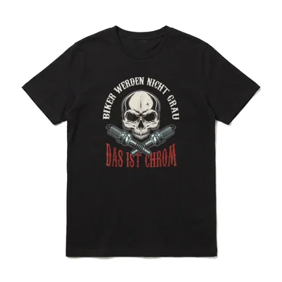 Garage Spruch Biker Alt T-Shirt – Klassisches T-Shirt in Schwarz