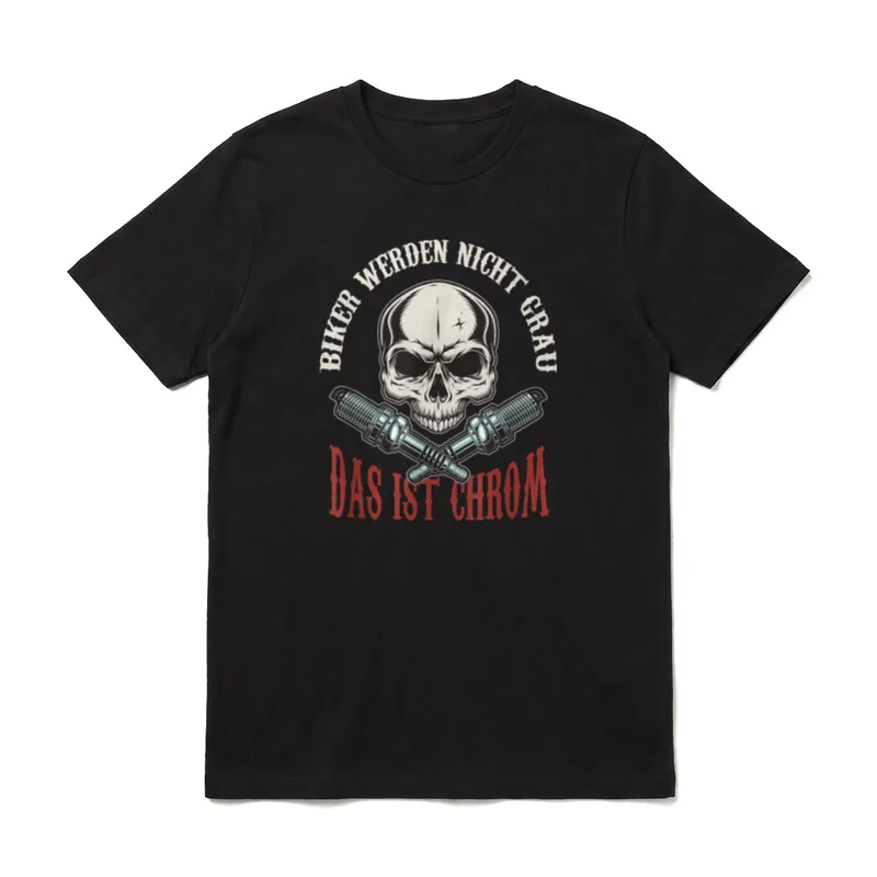 Garage Spruch Biker Alt T-Shirt – Klassisches T-Shirt in Schwarz