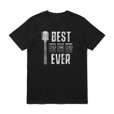 Musik T-Shirt Herren – Klassisches T-Shirt in Schwarz