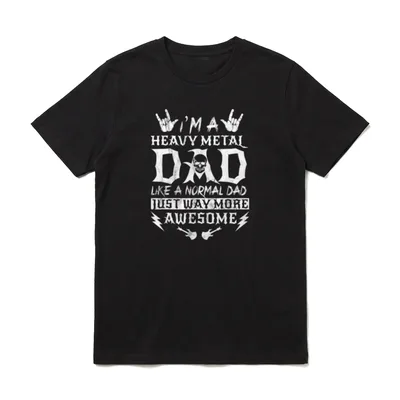 I m a Heavy T-Shirt – Klassisches T-Shirt in Schwarz
