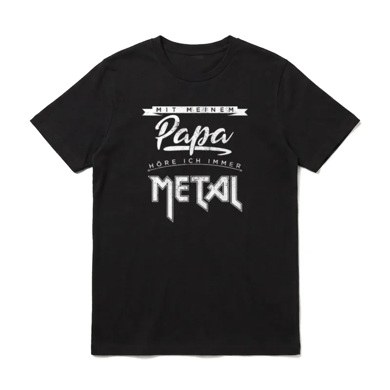 T-Shirt Musik Damen – Klassisches T-Shirt in Schwarz