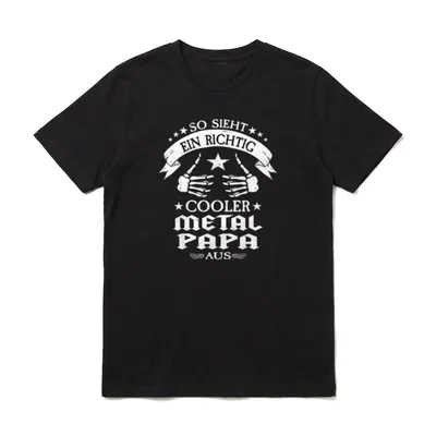 So Sieht Ein Cooler T-Shirt – Klassisches T-Shirt in Schwarz