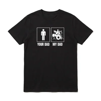Dein Vater Mein Vater T-Shirt – Klassisches T-Shirt in Schwarz