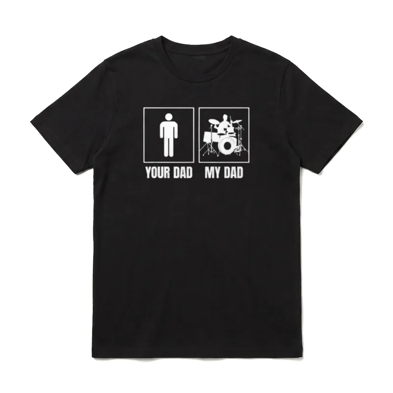 Dein Vater Mein Vater T-Shirt – Klassisches T-Shirt in Schwarz