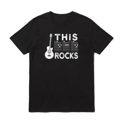 Gitarrist Spruch vintage This T-Shirt – Klassisches T-Shirt in Schwarz