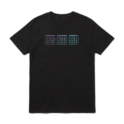 Gitarren Papa Gitarrist Musik T-Shirt – Klassisches T-Shirt in Schwarz