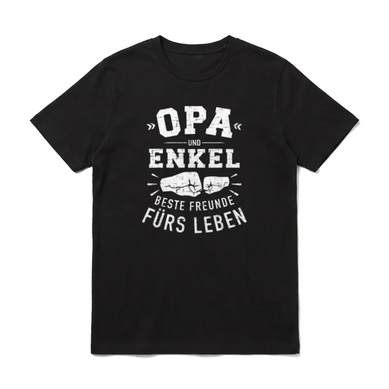 Opa und Enkel beste T-Shirt – Klassisches T-Shirt in Schwarz