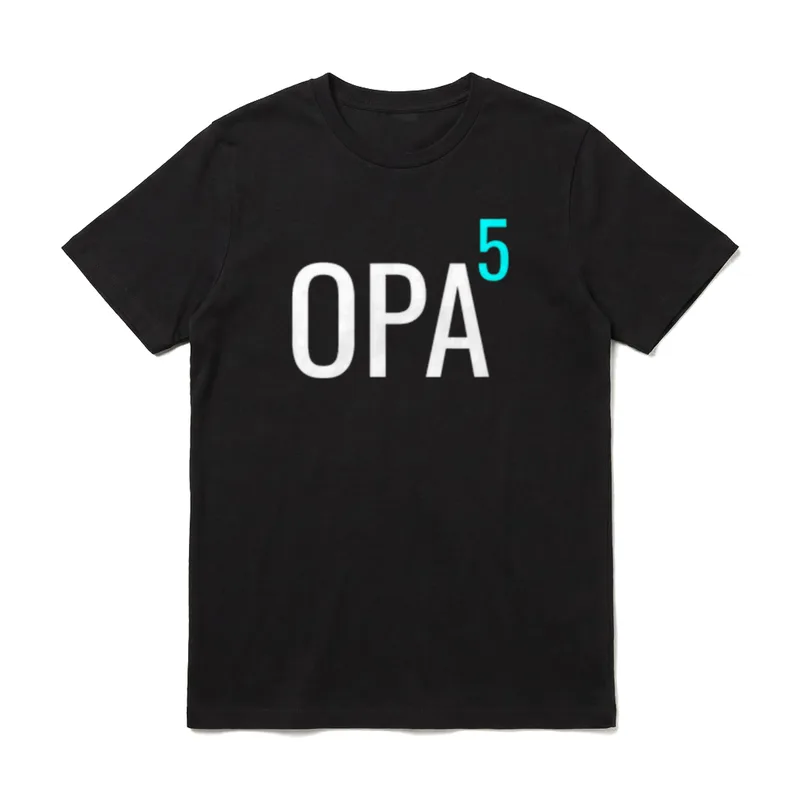 Opa hoch 5 Mathematik-Design Opa & Enkel T-Shirt – Klassisches T-Shirt in Schwarz
