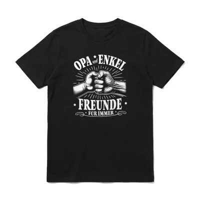 Opa Und Enkel Geburtstag T-Shirt – Klassisches T-Shirt in Schwarz
