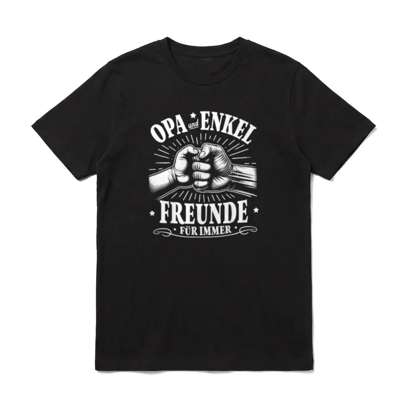 Opa Und Enkel Geburtstag T-Shirt – Klassisches T-Shirt in Schwarz
