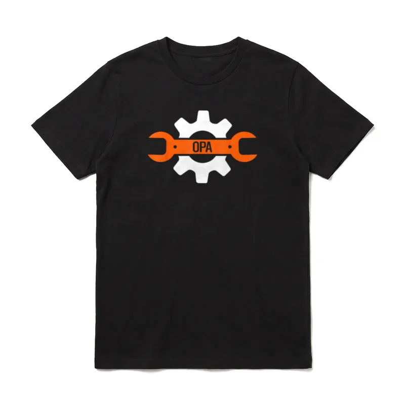Opas kleiner Helfer Opa Enkel T-Shirt – Klassisches T-Shirt in Schwarz