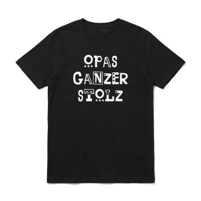 Opas Ganzer Stolz. Enkel T-Shirt – Klassisches T-Shirt in Schwarz
