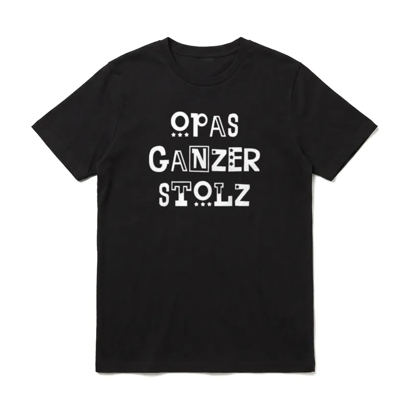 Opas Ganzer Stolz. Enkel T-Shirt – Klassisches T-Shirt in Schwarz