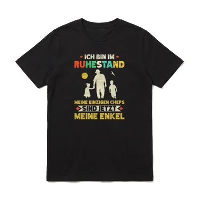 Opa Ruhestand Kleidung Enkel T-Shirt – Klassisches T-Shirt in Schwarz