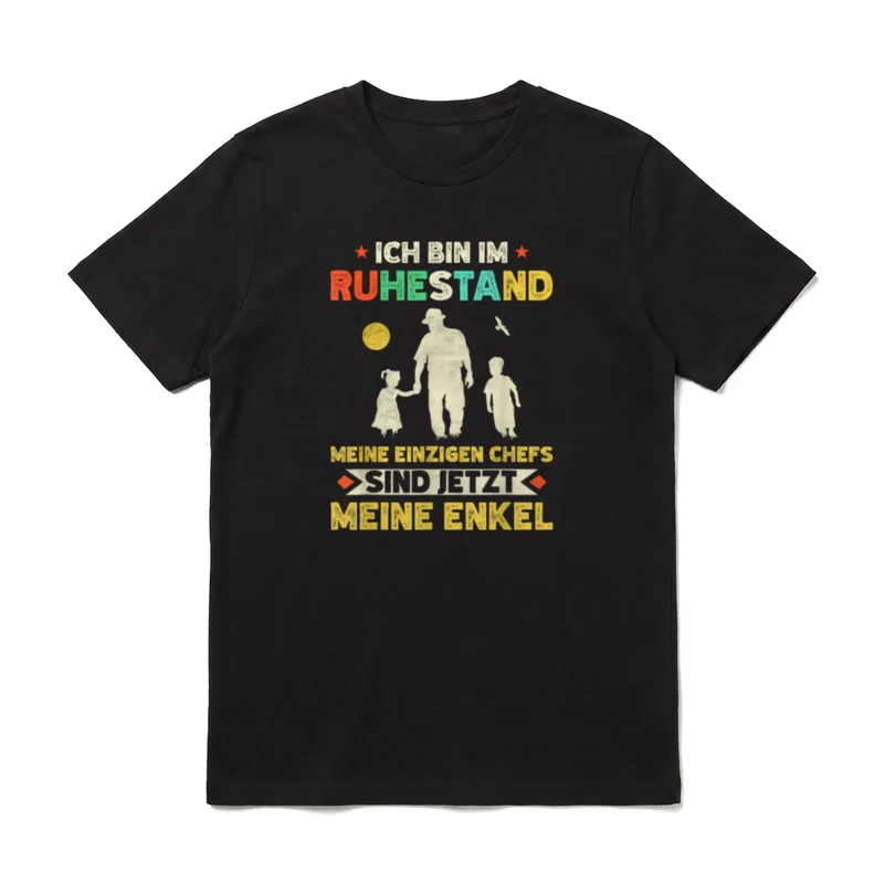 Opa Ruhestand Kleidung Enkel T-Shirt – Klassisches T-Shirt in Schwarz