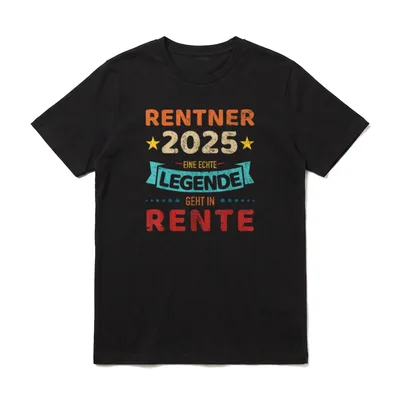 Klassisch Schwarz Klein EU T-Shirt – Klassisches T-Shirt in Schwarz