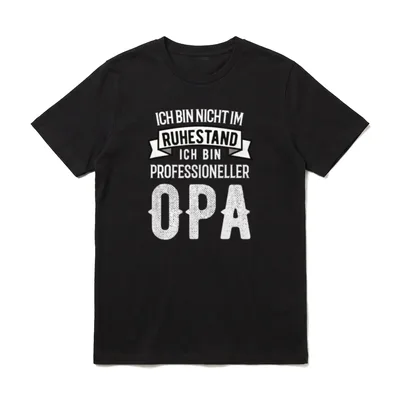 Ich bin nicht T-Shirt – Klassisches T-Shirt in Schwarz