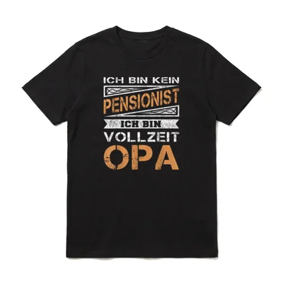 Pensionist Pension Geschenke Ich T-Shirt – Klassisches T-Shirt in Schwarz