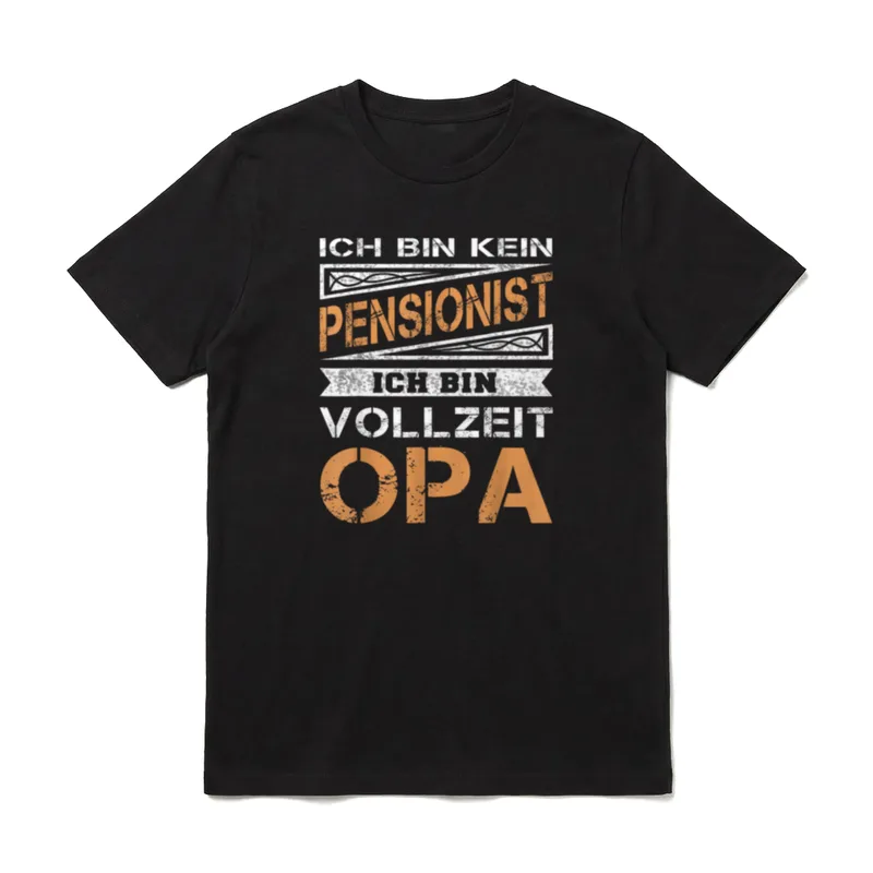 Pensionist Pension Geschenke Ich T-Shirt – Klassisches T-Shirt in Schwarz
