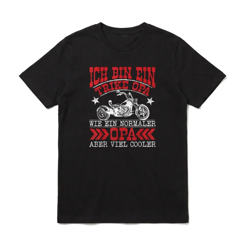 Trike Rentner Triker Trike T-Shirt – Klassisches T-Shirt in Schwarz