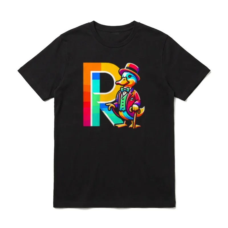 Rente R Ente Lustig Opa in Rente T-Shirt – Klassisches T-Shirt in Schwarz