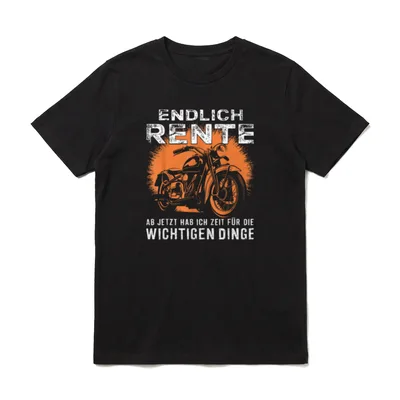 Motorrad & Biker Geburtstagsgeschenk T-Shirt – Klassisches T-Shirt in Schwarz