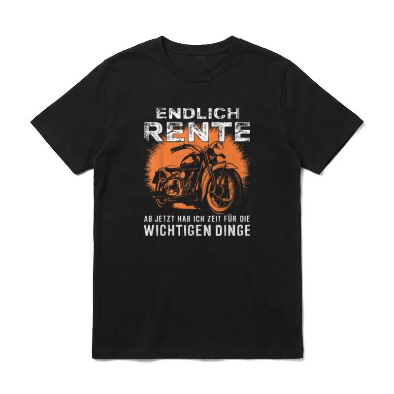 Motorrad & Biker Geburtstagsgeschenk T-Shirt – Klassisches T-Shirt in Schwarz