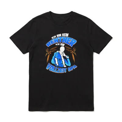 Rentner Opa für Großvater T-Shirt – Klassisches T-Shirt in Schwarz