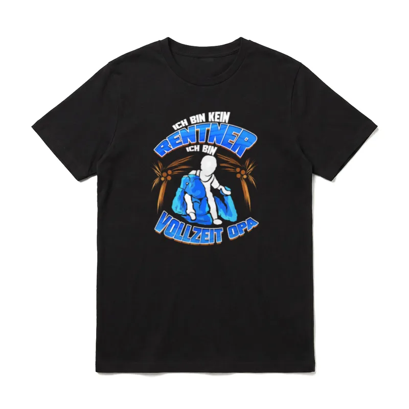 Rentner Opa für Großvater T-Shirt – Klassisches T-Shirt in Schwarz