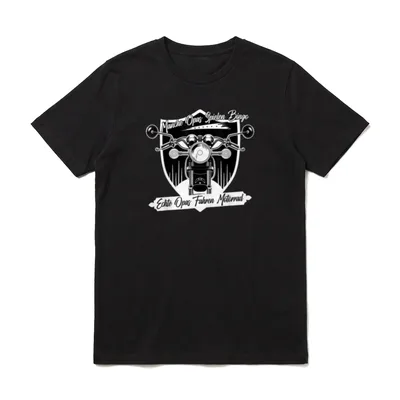 Motorrad Opa Rentner Bingo T-Shirt – Klassisches T-Shirt in Schwarz