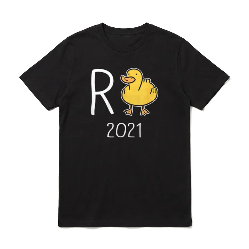 Rente Ente 2021 Ruhestand T-Shirt – Klassisches T-Shirt in Schwarz