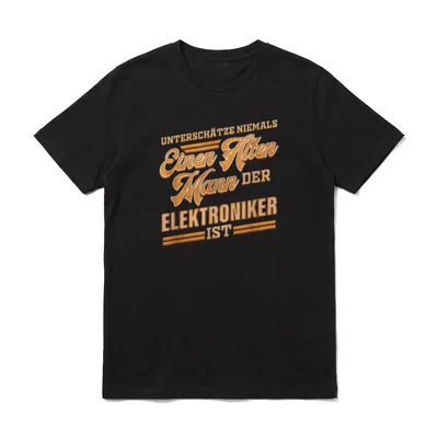 Elektroniker für Elektriker Elektrizität T-Shirt – Klassisches T-Shirt in Schwarz