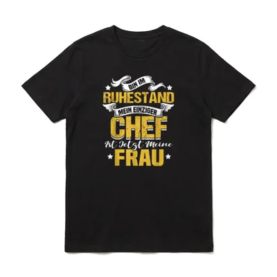 Lustiges Rentner Opa mein T-Shirt – Klassisches T-Shirt in Schwarz