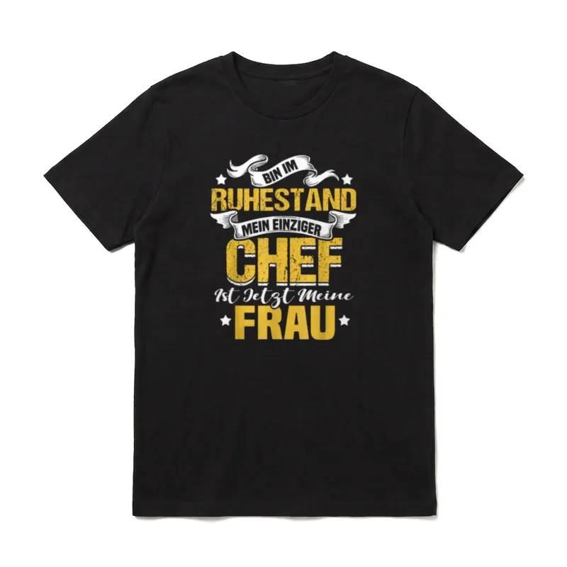 Lustiges Rentner Opa mein T-Shirt – Klassisches T-Shirt in Schwarz