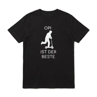 Bester Opa Großvater Jubiläum T-Shirt – Klassisches T-Shirt in Schwarz