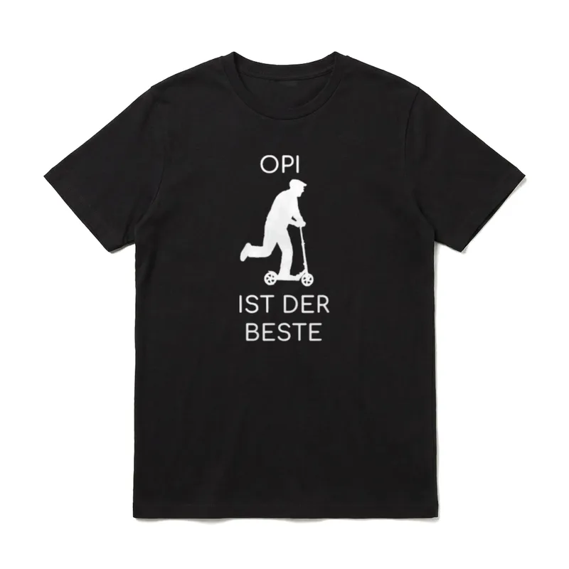 Bester Opa Großvater Jubiläum T-Shirt – Klassisches T-Shirt in Schwarz