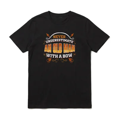Bogenschütze in Rente Bogenschießen T-Shirt – Klassisches T-Shirt in Schwarz