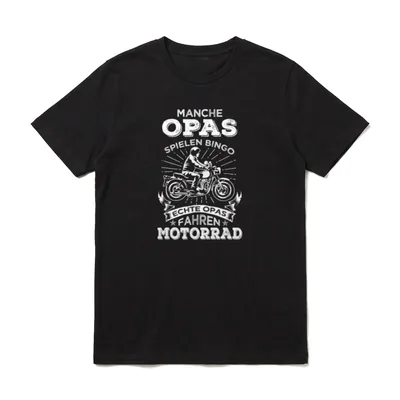 Opa Geburtstag Opa Spruch Lustig T-Shirt – Klassisches T-Shirt in Schwarz