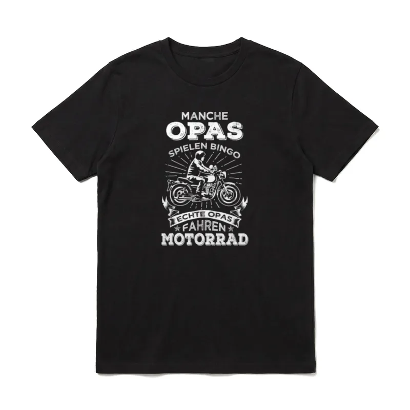 Opa Geburtstag Opa Spruch Lustig T-Shirt – Klassisches T-Shirt in Schwarz