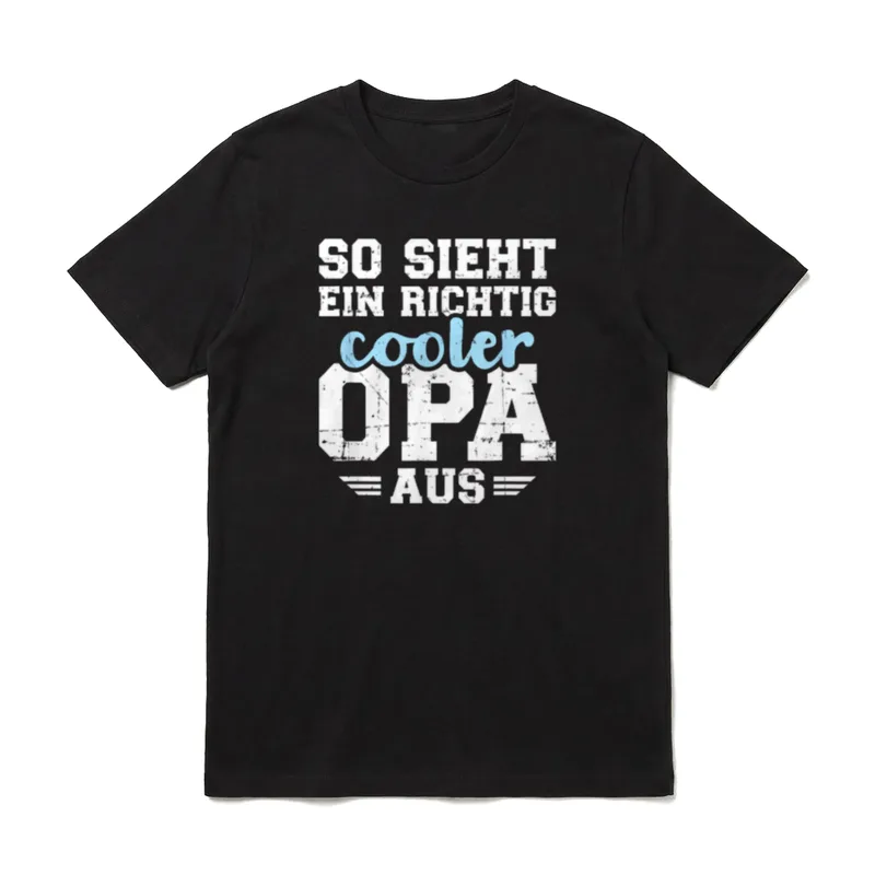 So sieht ein richtig T-Shirt – Klassisches T-Shirt in Schwarz