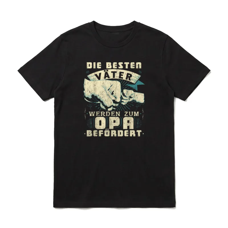 Opa Geburtstag Opa Spruch T-Shirt – Klassisches T-Shirt in Schwarz