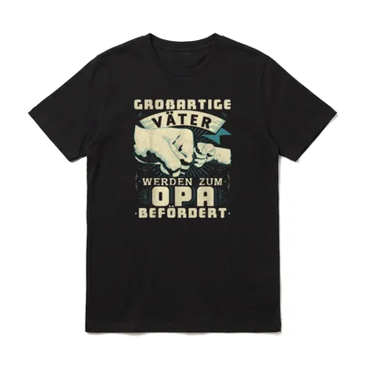 Opa Geburtstag Opa Spruch T-Shirt – Klassisches T-Shirt in Schwarz