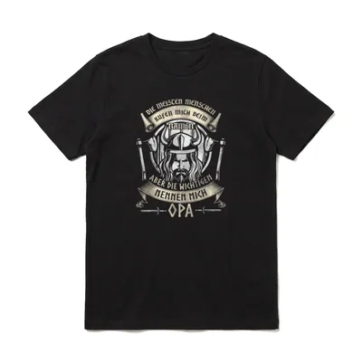 Die Meisten Menschen Rufen T-Shirt – Klassisches T-Shirt in Schwarz