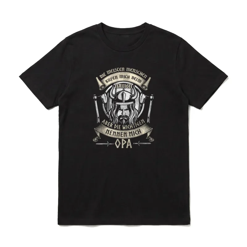 Die Meisten Menschen Rufen T-Shirt – Klassisches T-Shirt in Schwarz