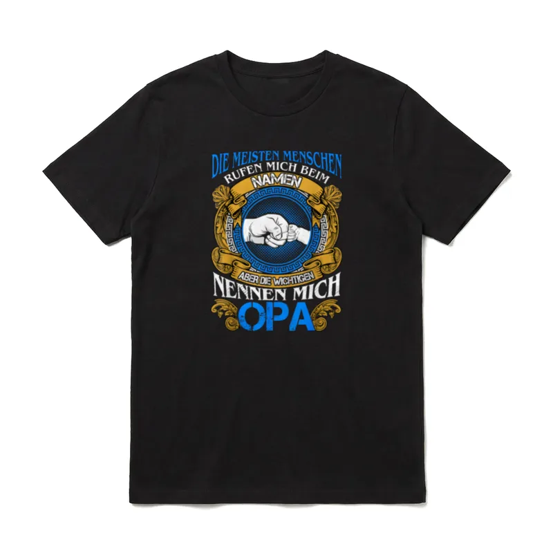 Die Wichtigen Nennen Mich T-Shirt – Klassisches T-Shirt in Schwarz