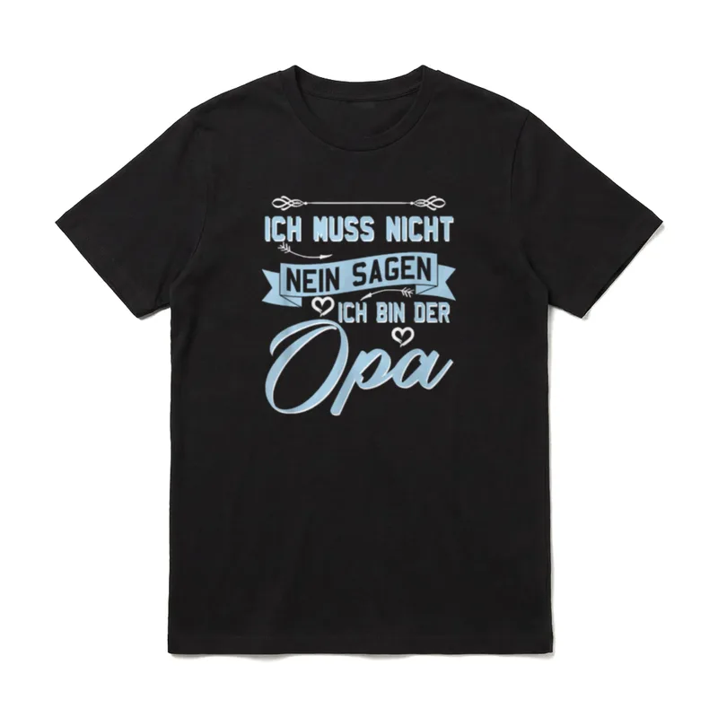 Oma Weltbester Ich muss T-Shirt – Klassisches T-Shirt in Schwarz