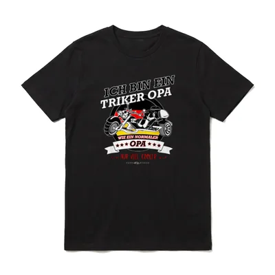 Ich bin ein triker T-Shirt – Klassisches T-Shirt in Schwarz