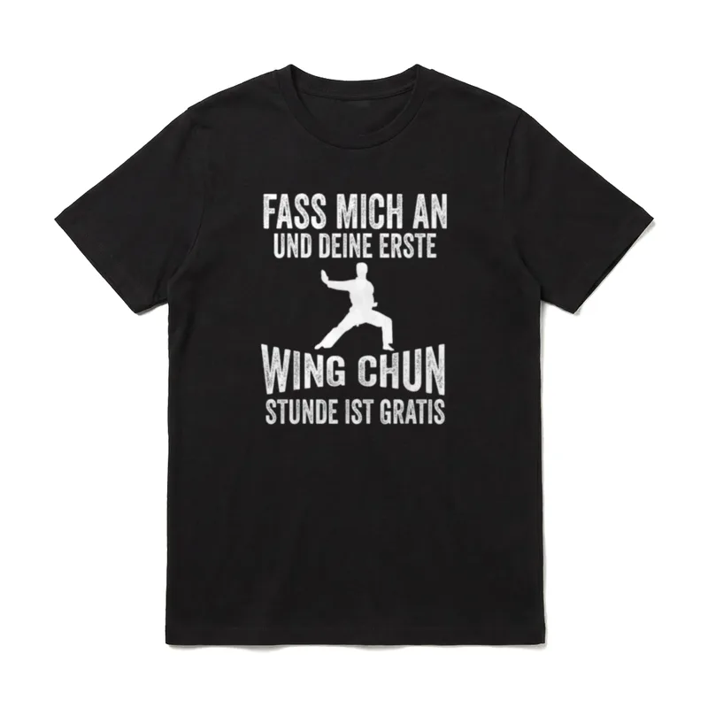 Wing Chun Opa Kampfkunst T-Shirt – Klassisches T-Shirt in Schwarz