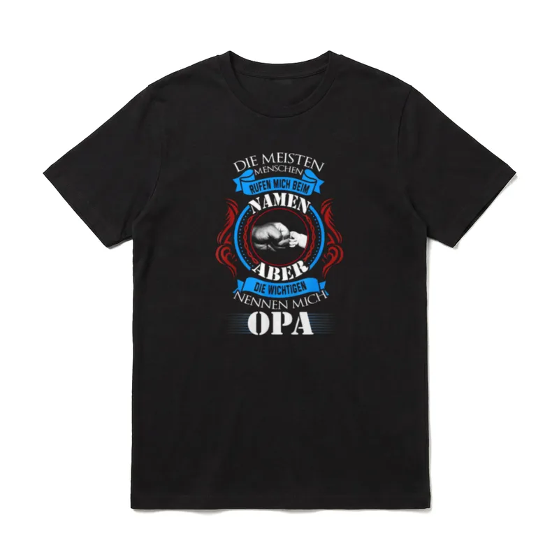 Die meisten Menschen nennen T-Shirt – Klassisches T-Shirt in Schwarz